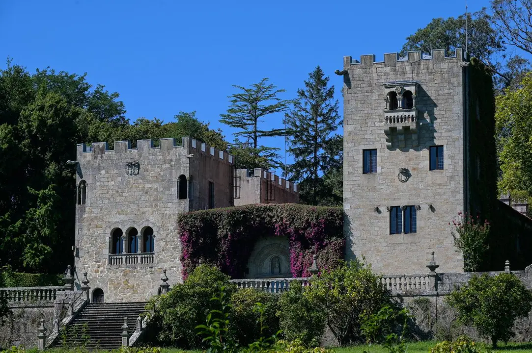 Fachada del Pazo de Meir&aacute;s. - Europa Press