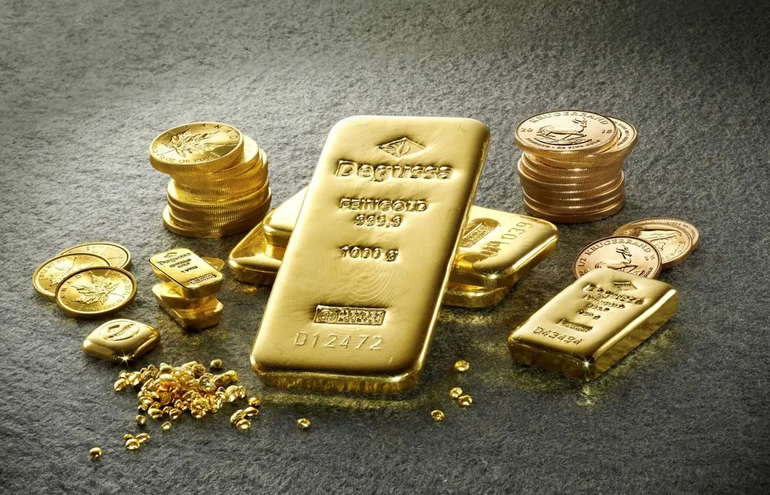 Lingotes y monedas de oro f&iacute;sico. - Europa Press