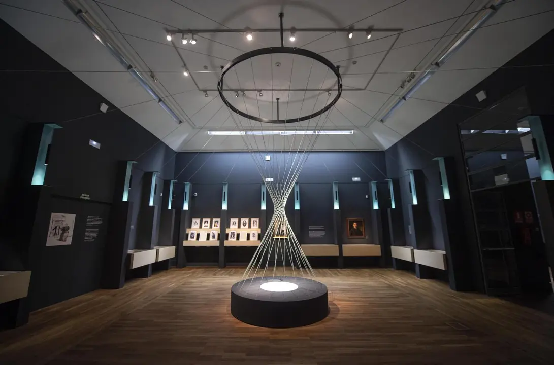 Una de las salas de la exposici&oacute;n de Emilia Pardo Baz&aacute;n. - Europa Press