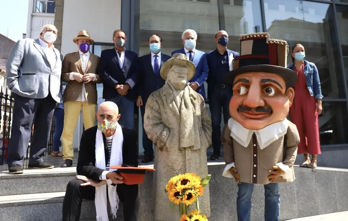 Lal&iacute;n homenajea a Laxeiro en el 25 aniversario de su muerte. - Europa Press