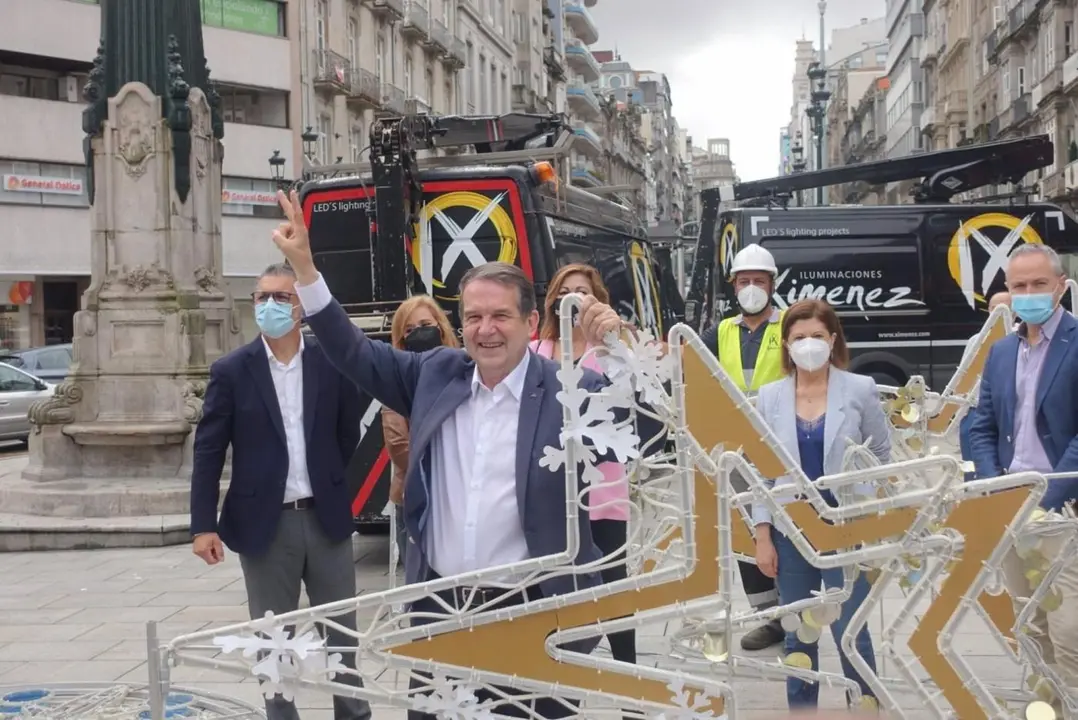 El alcalde de Vigo, Abel Caballero. - EP