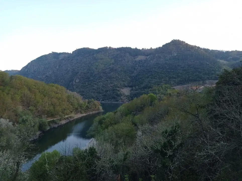 Foto de los ca&ntilde;ones de la Ribeira Sacra. - EP