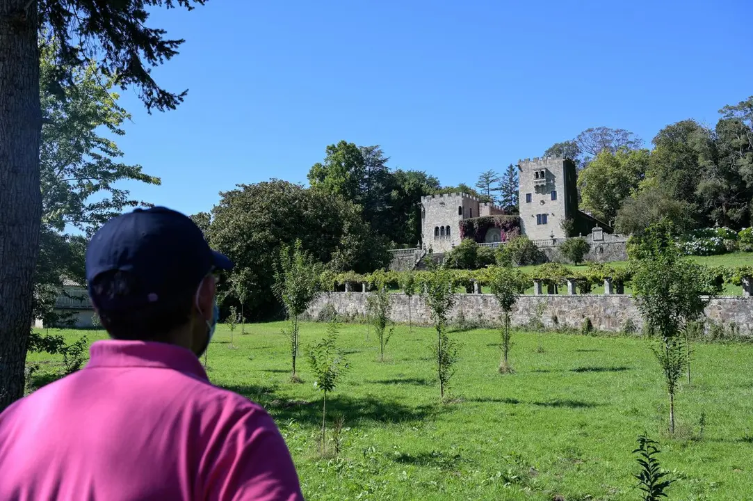 Fachada del Pazo de Meir&aacute;s. - Europa Press