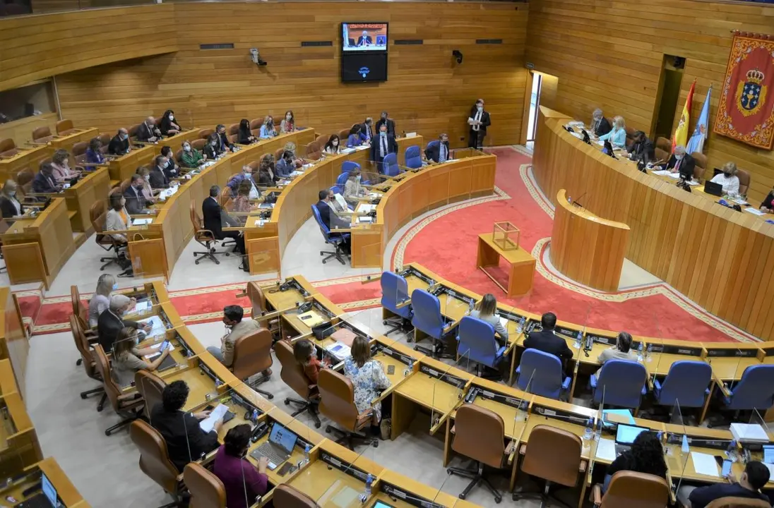 Pleno del Parlamento gallego. - Parlamento