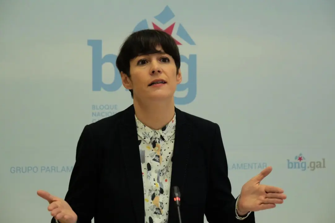 Ana Pont&oacute;n, portavoz nacional del BNG. - EP