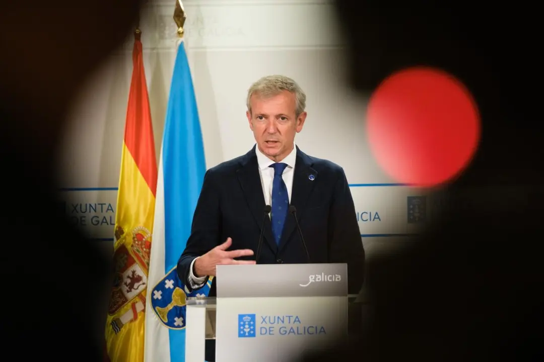 Alfonso Rueda. - Europa Press
