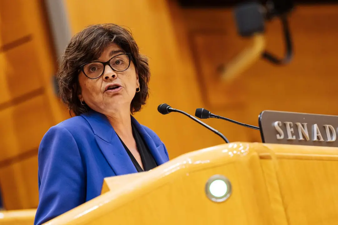 La senadora Mar&iacute;a Carmen Da Silva. - Carlos Luj&aacute;n / Europa Press