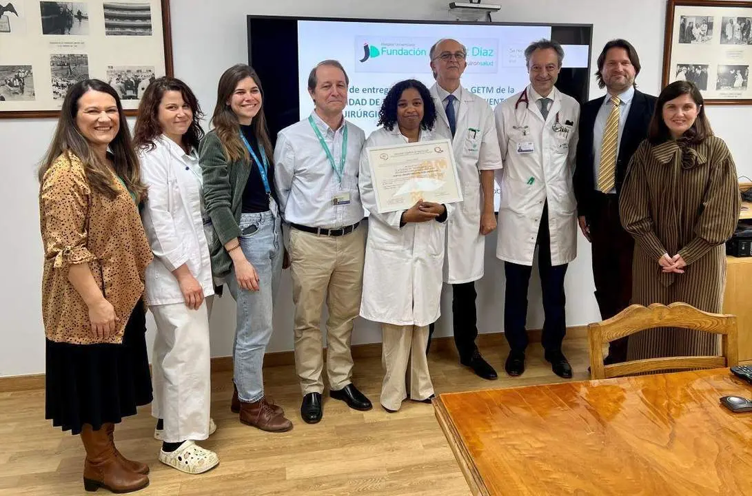 Representantes de la FJD y su UTM, la SEN y Abbvie, - FJD