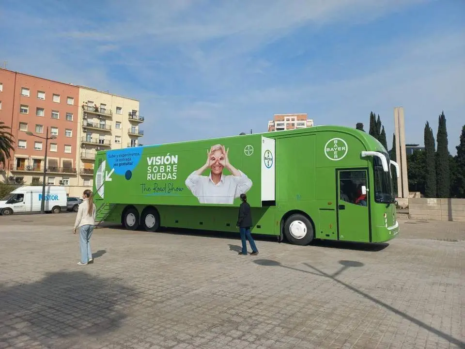 'Visi&oacute;n sobre ruedas' en Valencia. - Bayer