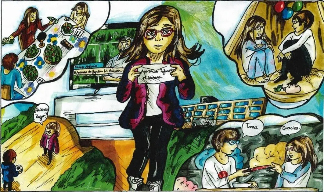 Dibujo de la 12&ordm; edici&oacute;n del concurso nacional de Infancia Misionera. - Europa Press