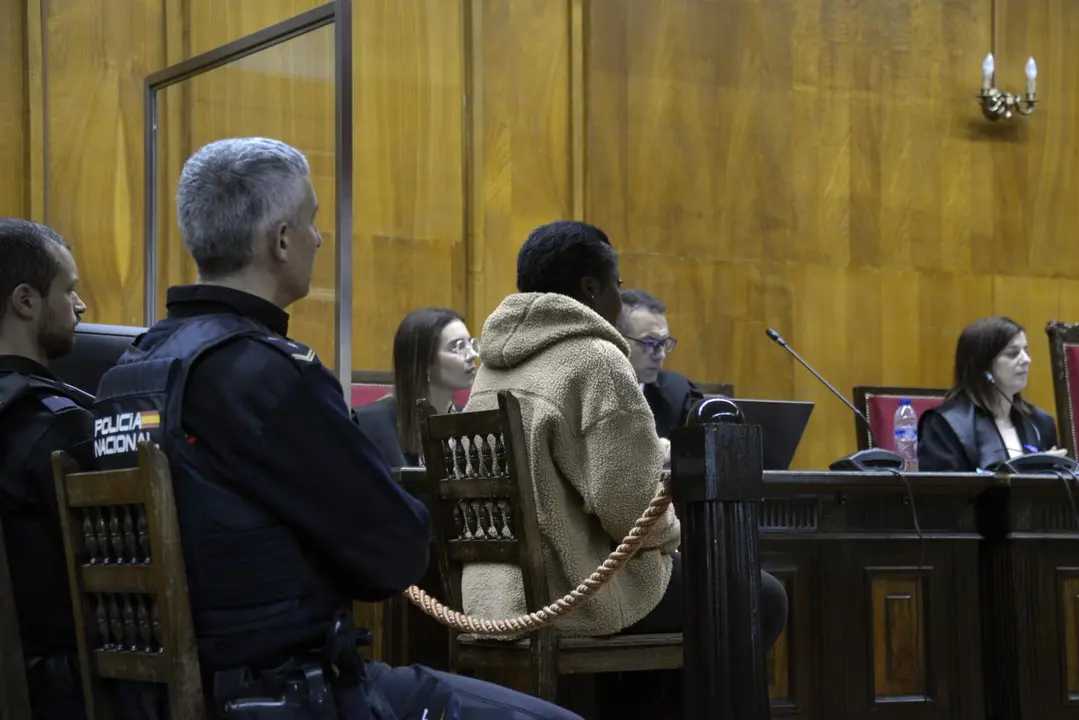 Un momento del juicio. - EP