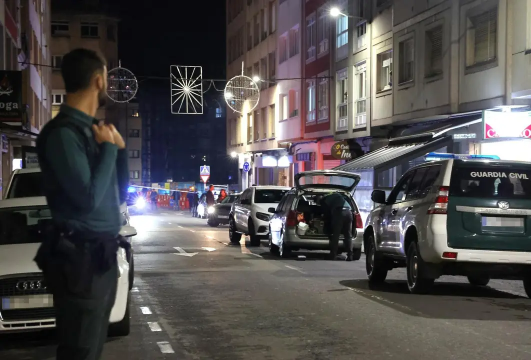 Varios agentes de la Guardia Civil acordonan la zona del suceso - M. Dylan / Europa Press