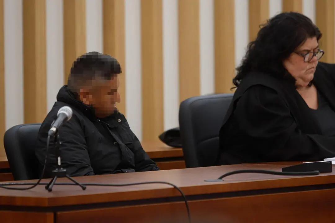Un momento del juicio. - EP