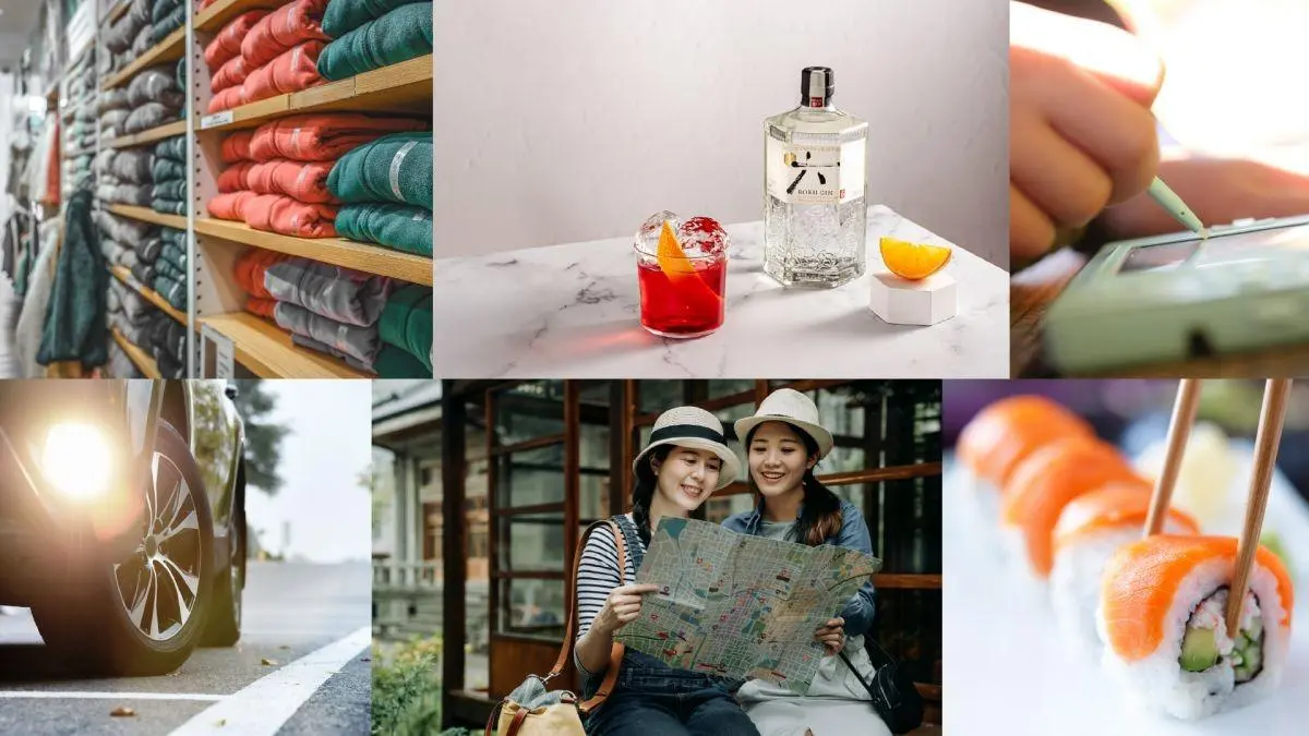 Collage de turismo japon&eacute;s. - 