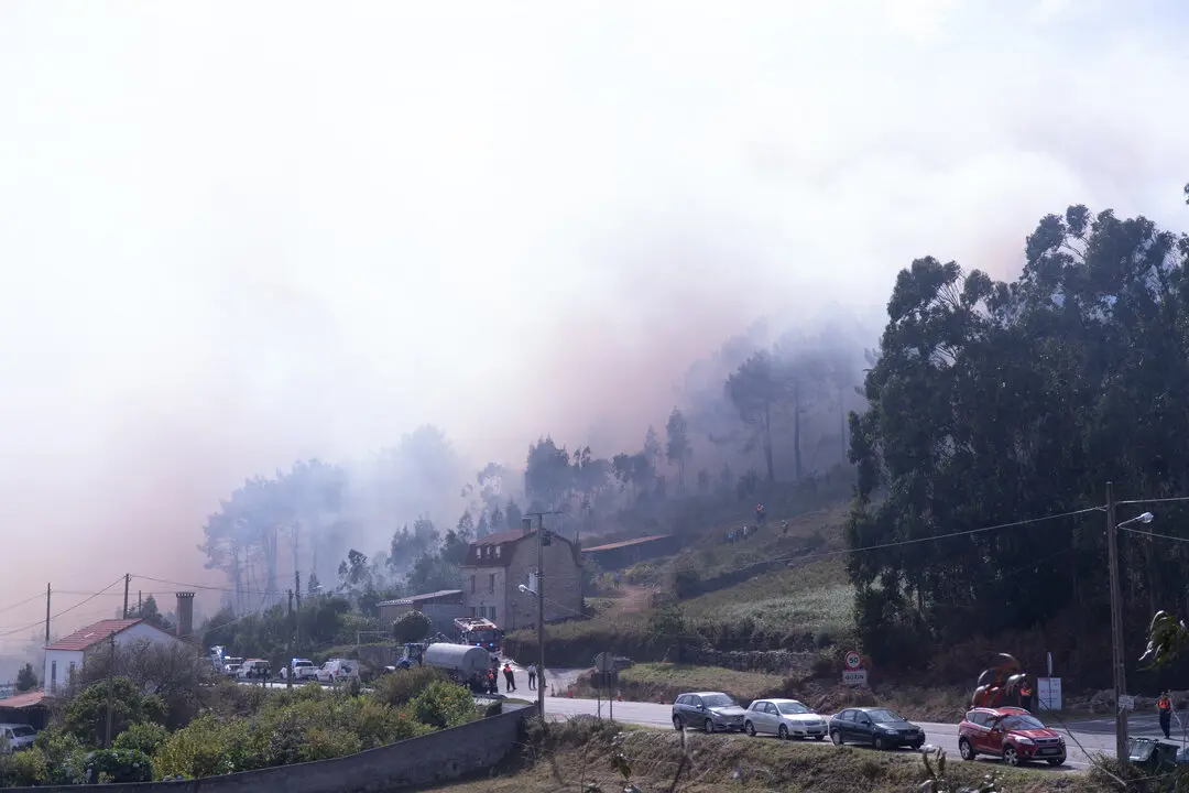 Vista del humo | Europa Press