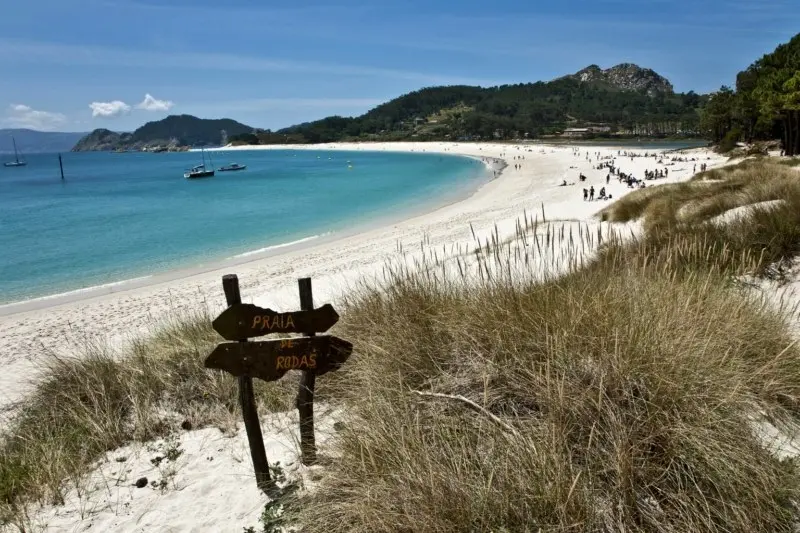 Playa de Rodas, en las Islas C&iacute;es, en Vigo | Xunta