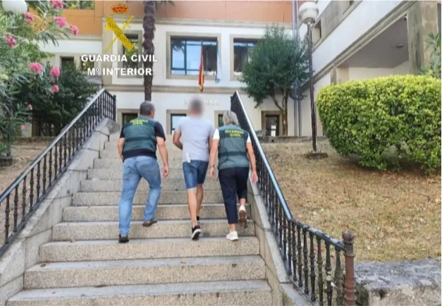 La Guardia Civil detiene a un vecino de Paradanta. | Europa Press.