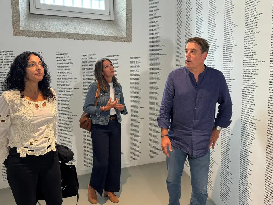 G&oacute;mez Besteiro en su vista a O Vello C&aacute;rcere de Lugo. | Europa Press.