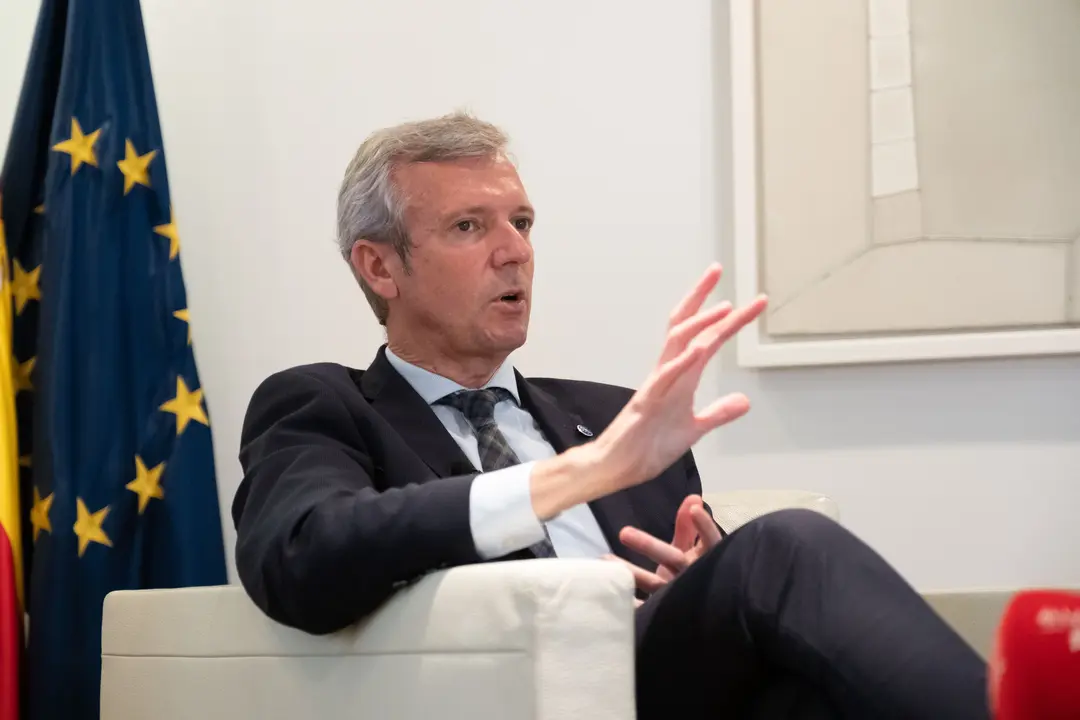 El presidente de la Xunta de Galicia, Alfonso Rueda. | Europa Press.