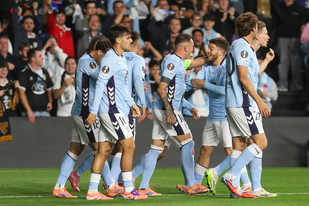 Gol del Celta. | EFE