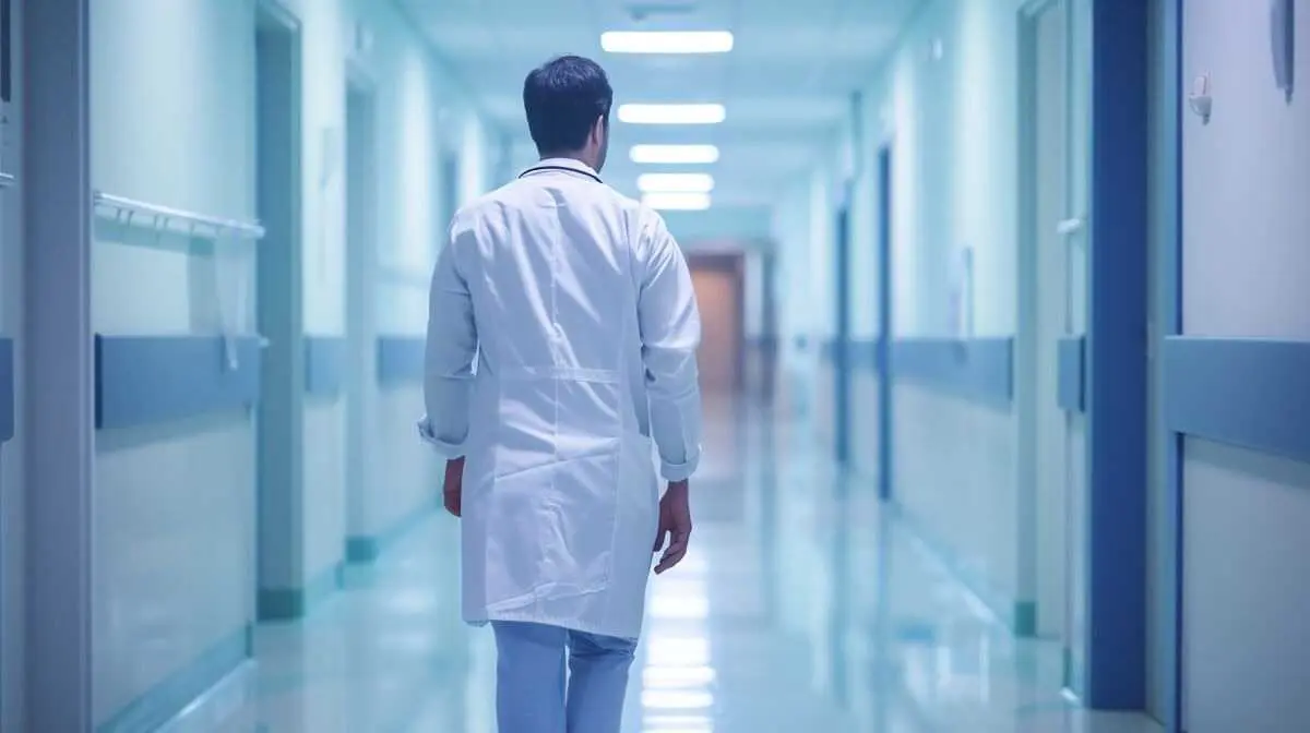 M&eacute;dico en un hospital. | 123RF/ckybe