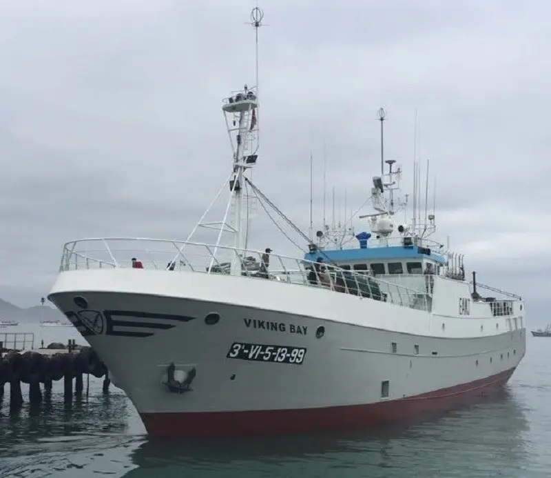 Imagen de archivo del Viking Bay, palangrero con base en Vigo | MINISTERIO DE PESCA