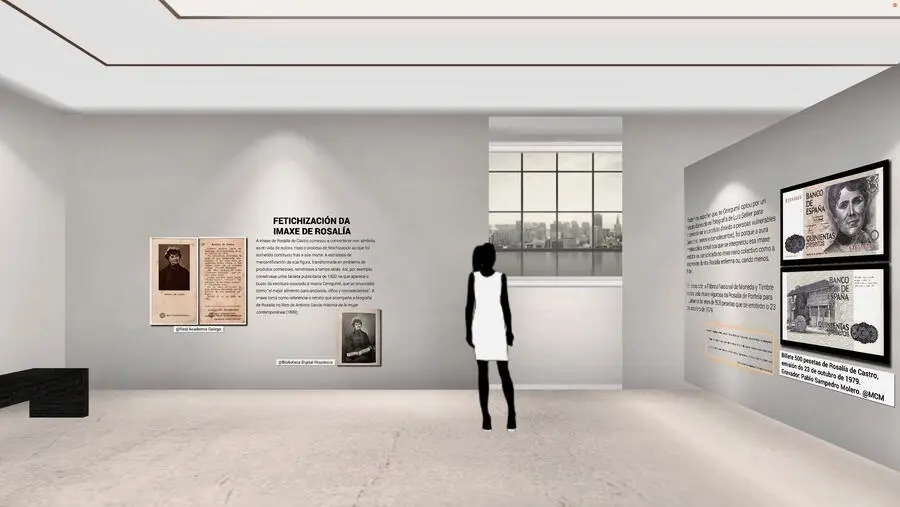 Detalle del recorrido virtual por el Museo.
- USC