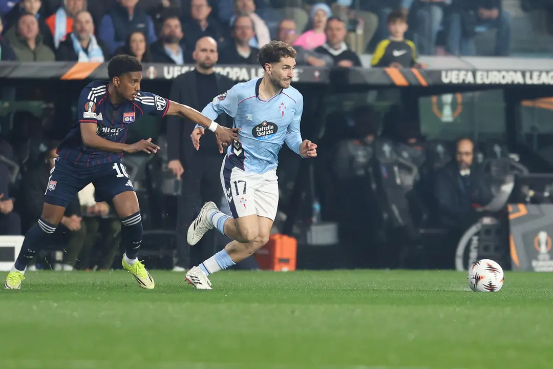 Celta-Olympique de Lyon. | EFE