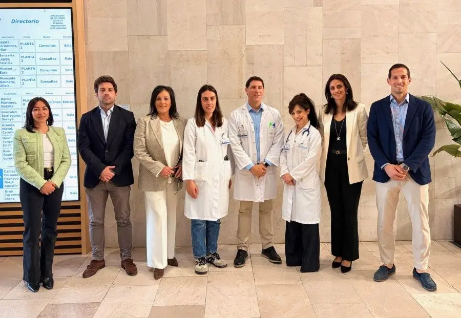 Representantes del HURJC, UAX y Forus