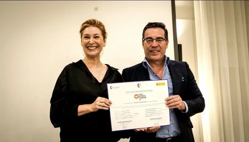 Foto de la Fundaci&oacute;n Mundial de la Felicidad y de la Fundaci&oacute;n Diversidad