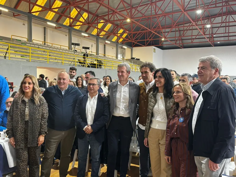 El secretario general del PP, Miguel Tellado, participa en la primera Romer&iacute;a popular en O Carballi&ntilde;o, Ourense | EP