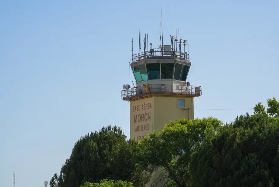 Torre de control de la base de Mor&oacute;n | EP