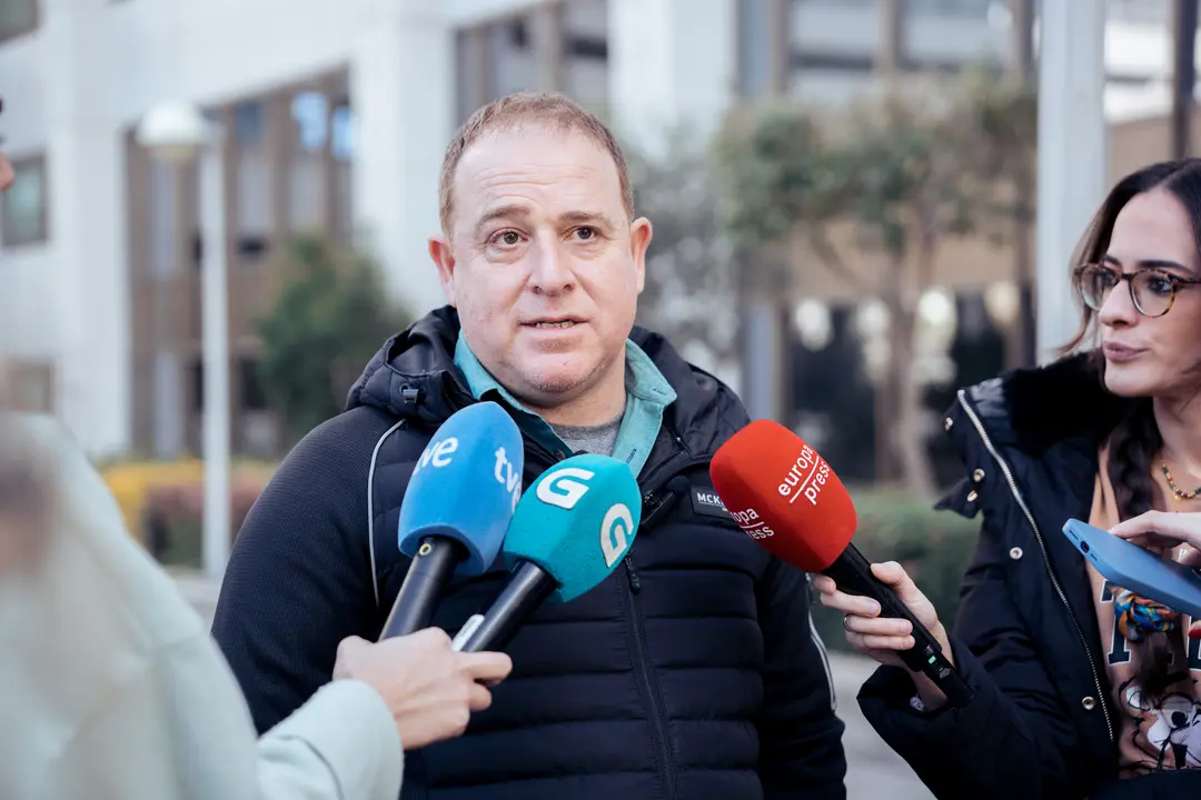 El presidente del comit&eacute; de empresa de Alcoa San Cibrao, Jos&eacute; Antonio Zan. | Europa Press