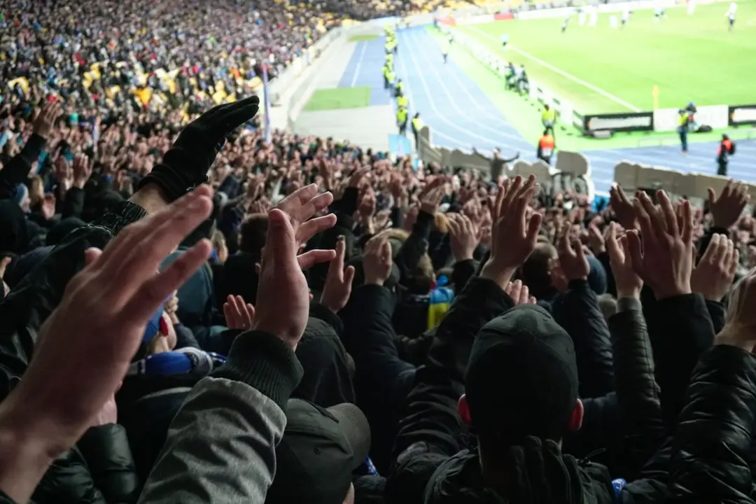 Aficionados en un estadio de f&uacute;tbol | 123RF/beaver1488