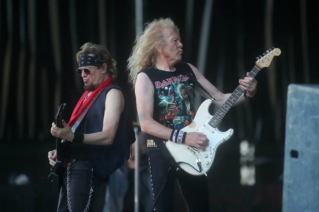 El grupo Iron Maiden durante un concierto en el Resurrection Fest, a 2 de julio de 2026, en Viveiro, Lugo, Galicia (Espa&ntilde;a) | EP