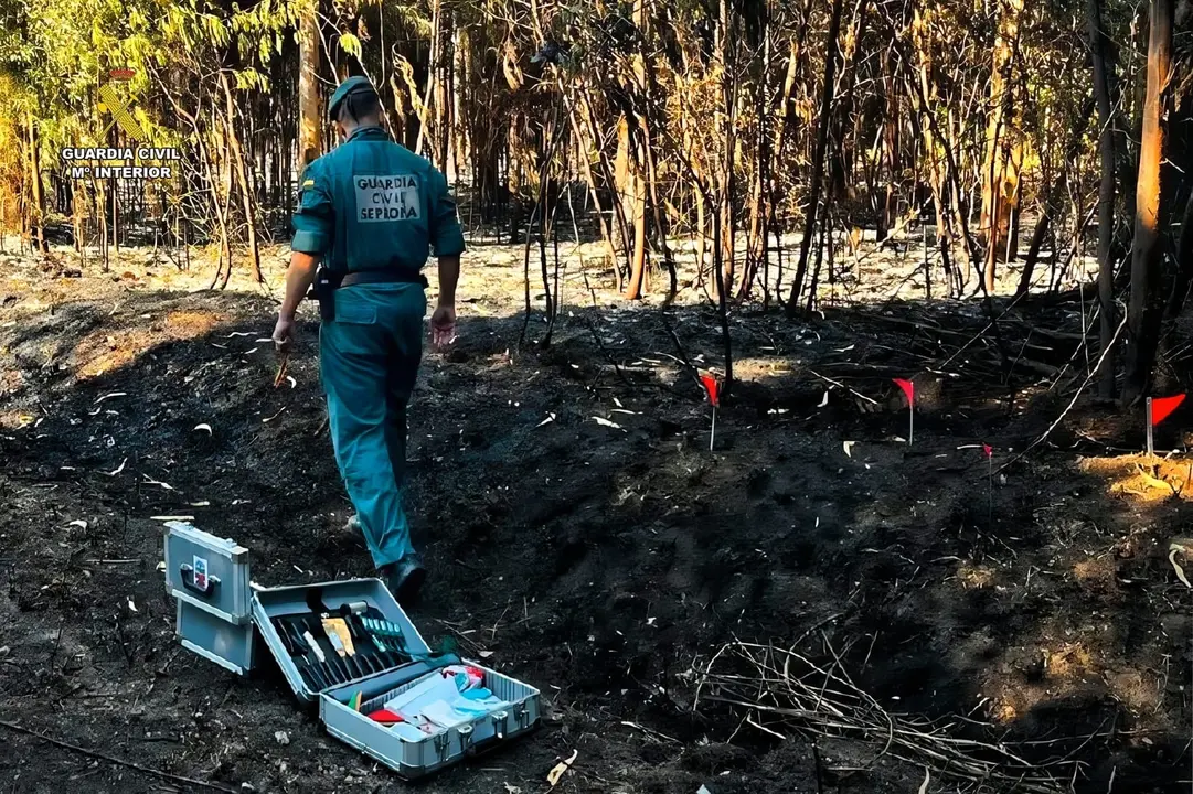 Detenido un vecino de Ordes (A Coru&ntilde;a) acusado de varios incendios tras ser sorprendido cuando iniciaba un foco. | Europa Press