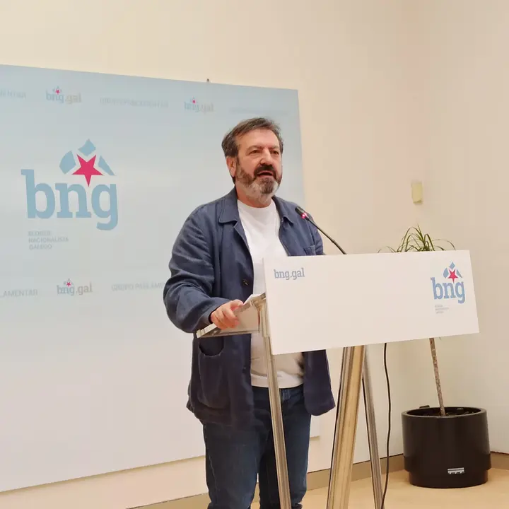 Lu&iacute;s Bar&aacute;, diputado del BNG. | Europa Press