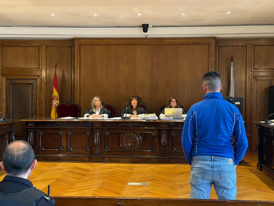 Imagen del acusado durante el juicio este martes. | Europa Press
