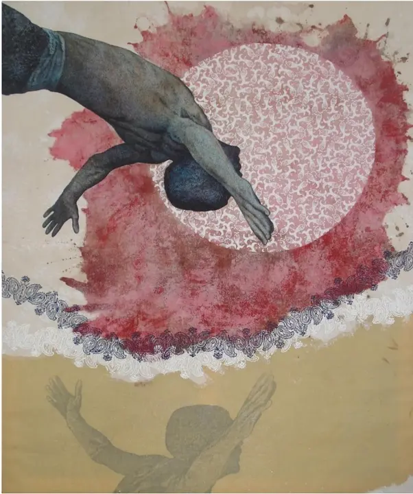'Salto' (2011), obra de Jos&eacute; Freixanes. | Europa Press.