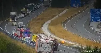 Accidente en Baralla. | Europa Press.