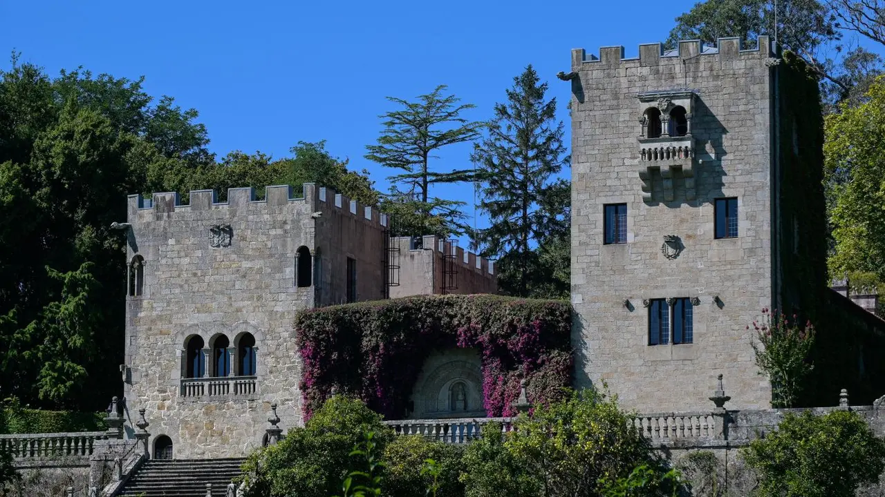 Fachada del Pazo de Meir&aacute;s. - Europa Press