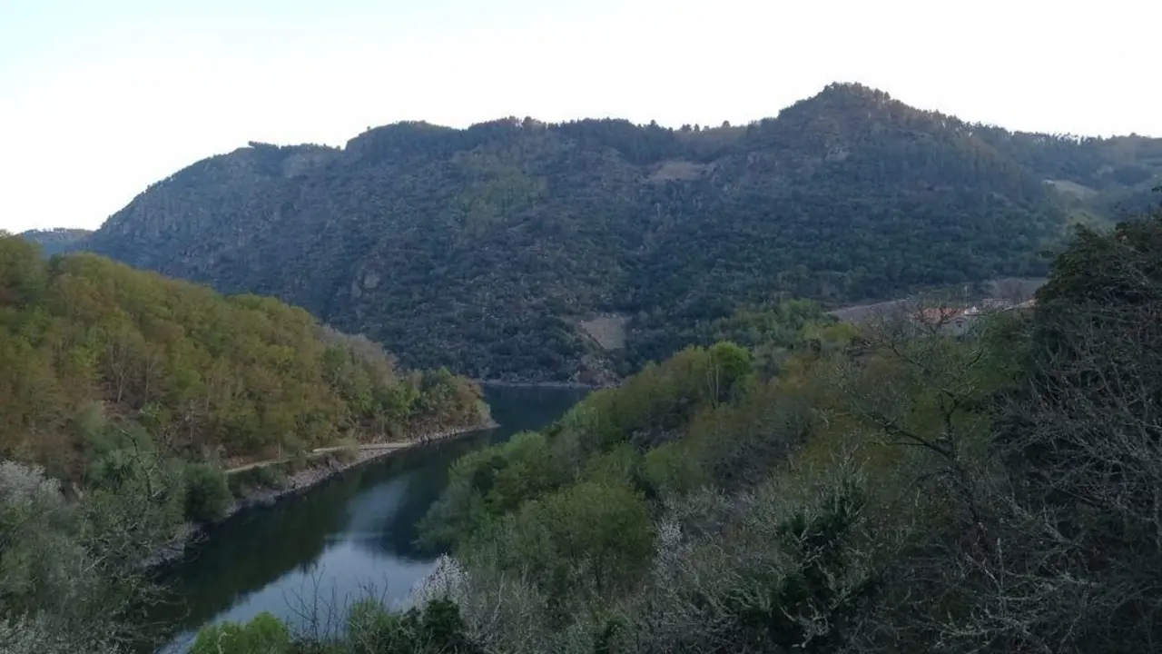 Foto de los ca&ntilde;ones de la Ribeira Sacra. - EP