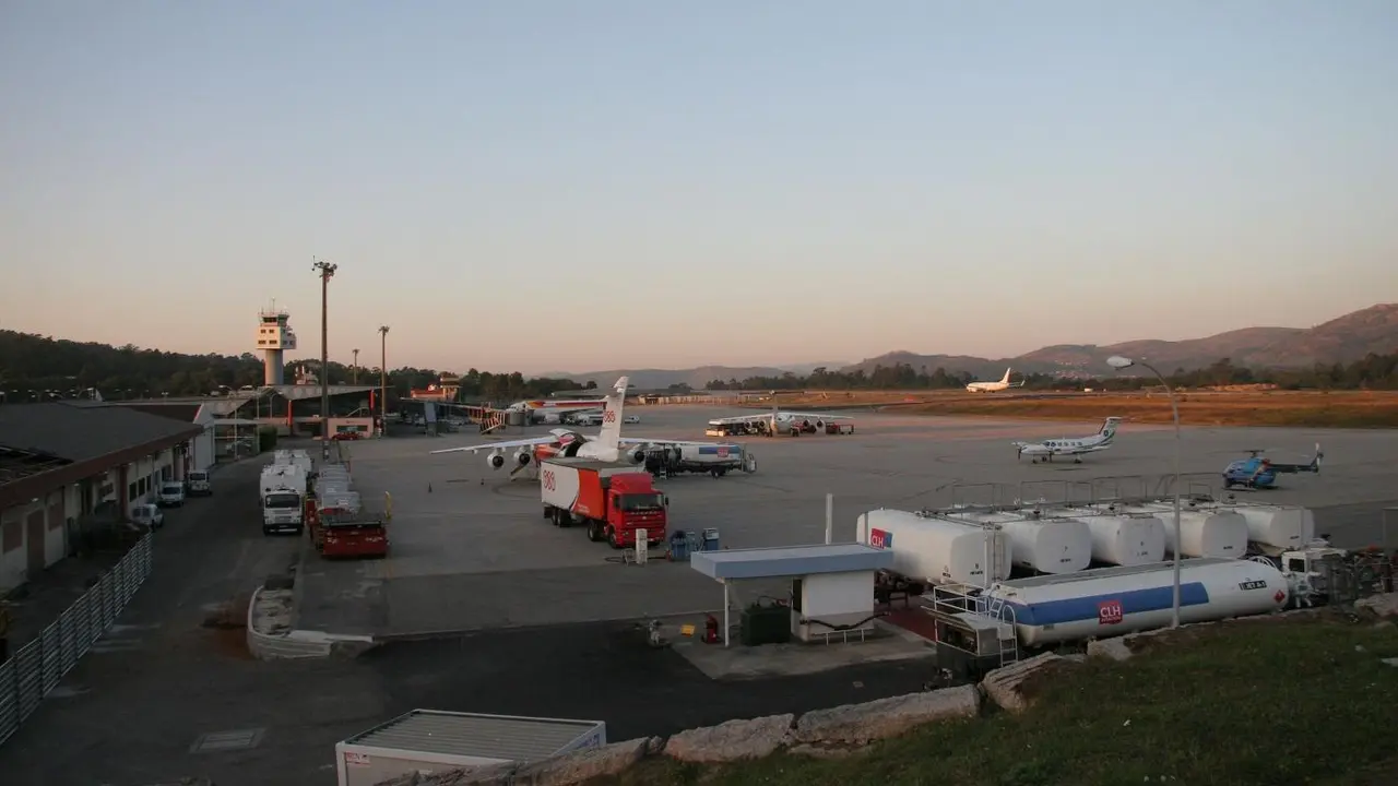 Aeropuerto de Vigo. - EUROPA PRESS - Archivo
