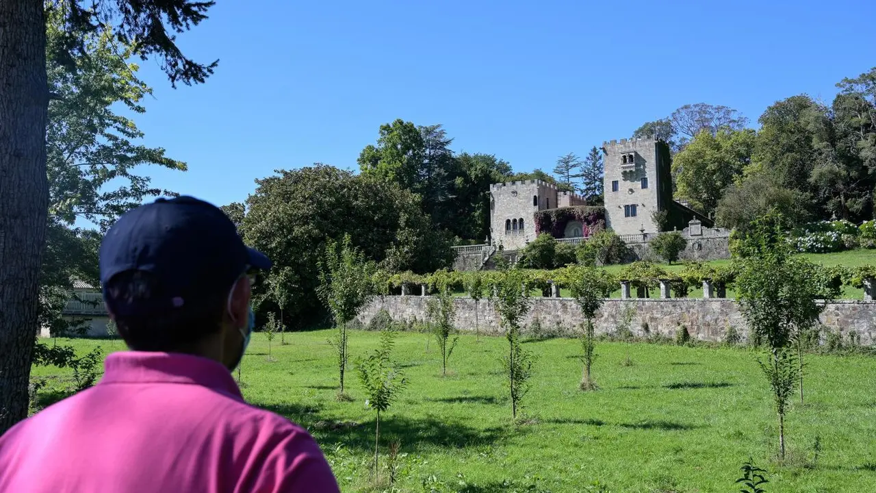 Fachada del Pazo de Meir&aacute;s. - Europa Press
