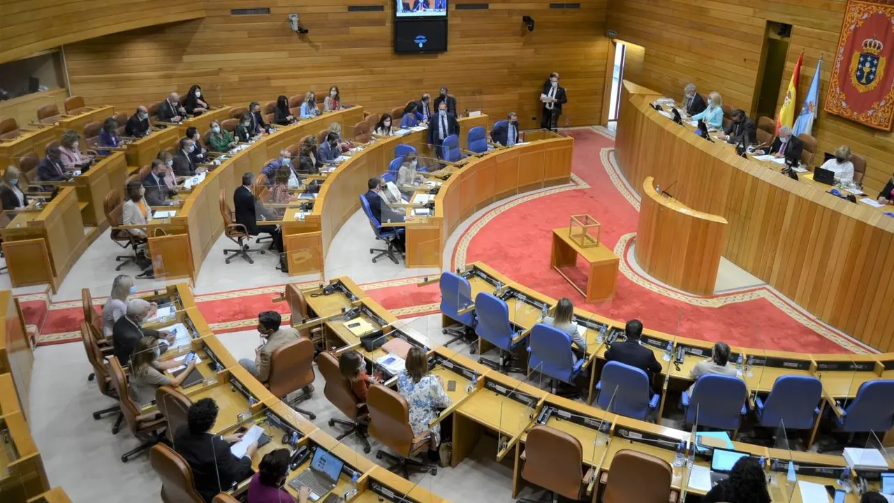 Pleno del Parlamento gallego. - Parlamento