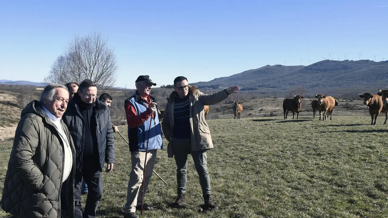 El conselleiro do Medio Rural, Jos&eacute; Gonz&aacute;lez, en Montederramo,Ourense. - Xunta