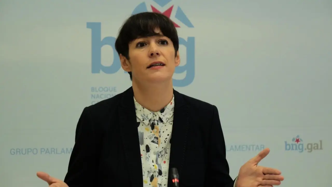 Ana Pont&oacute;n, portavoz nacional del BNG. - EP