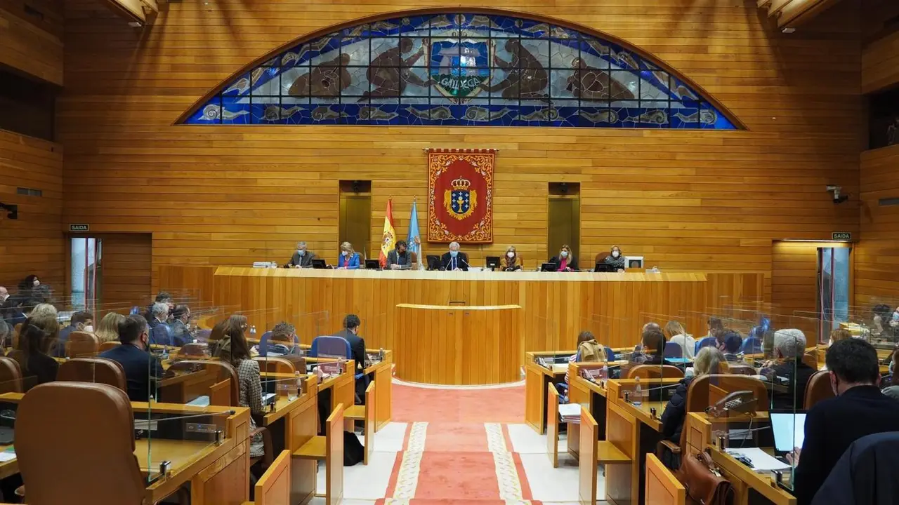 Pleno del Parlamento gallego. | Europa Press