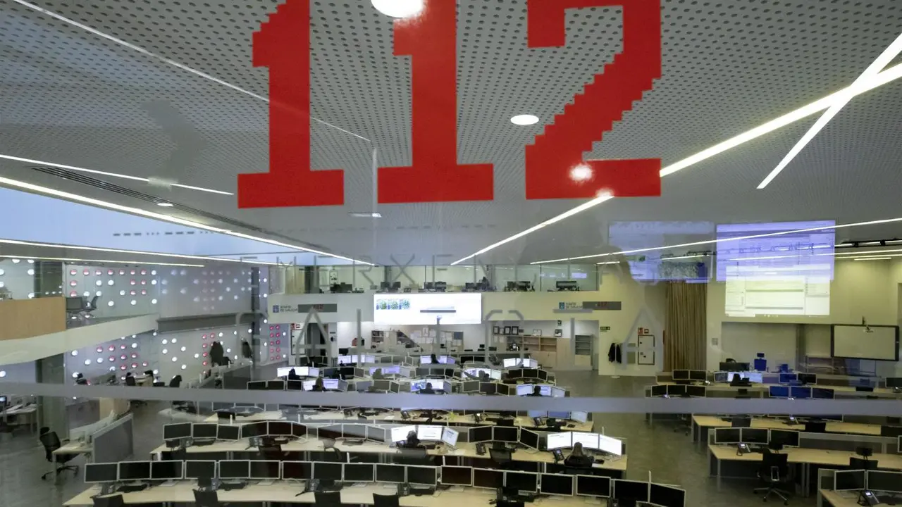 Sala de operaciones 112. - Xunta