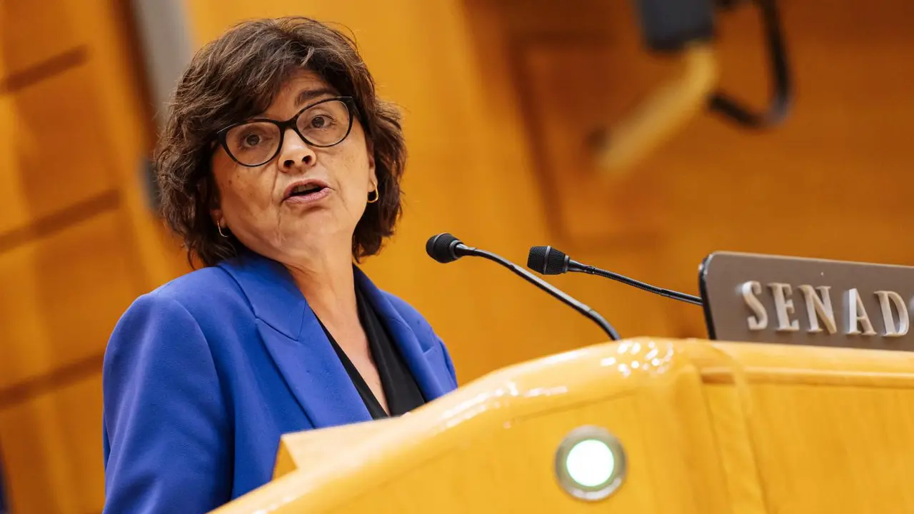 La senadora Mar&iacute;a Carmen Da Silva. - Carlos Luj&aacute;n / Europa Press
